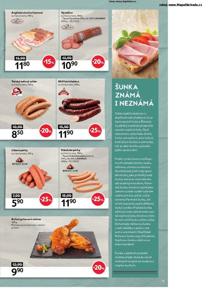 Stránka č. 15 - Akční leták Tesco Hypermarket