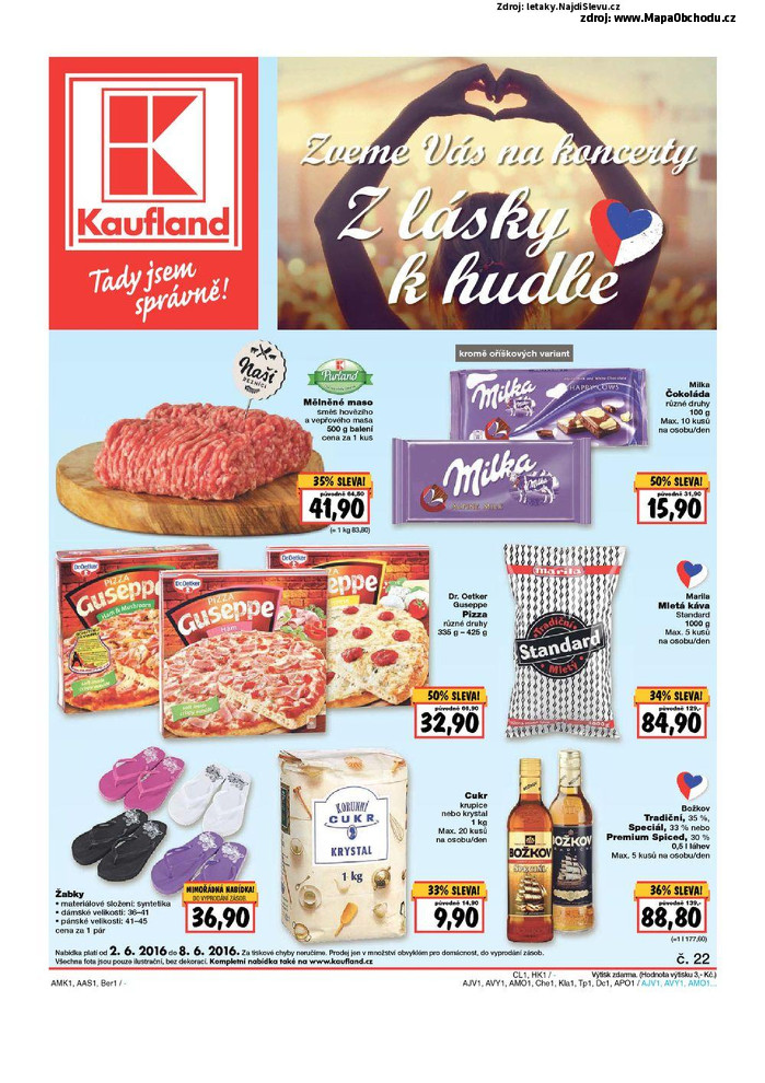 Stránka č. 1 - Akční leták Kaufland