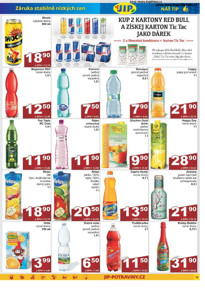 Stránka č. 15 - Akční leták JIP Cash and Carry