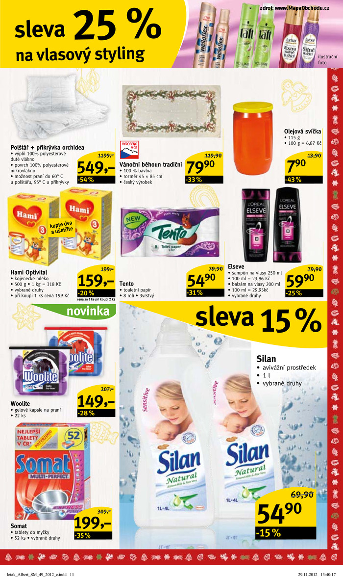 Stránka č. 11 - Akční leták Albert  Supermarket