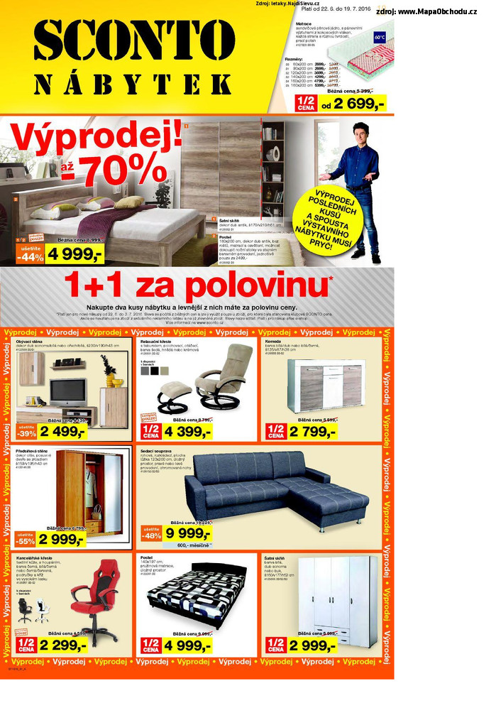 Stránka č. 1 - Akční leták Sconto