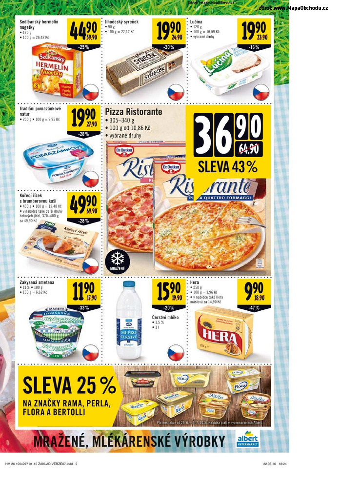 Stránka č. 9 - Akční leták Albert Hypermarket