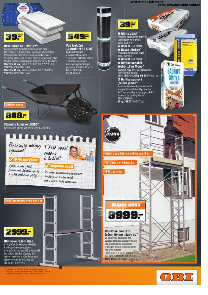 Stránka č. 15 - Akční leták OBI