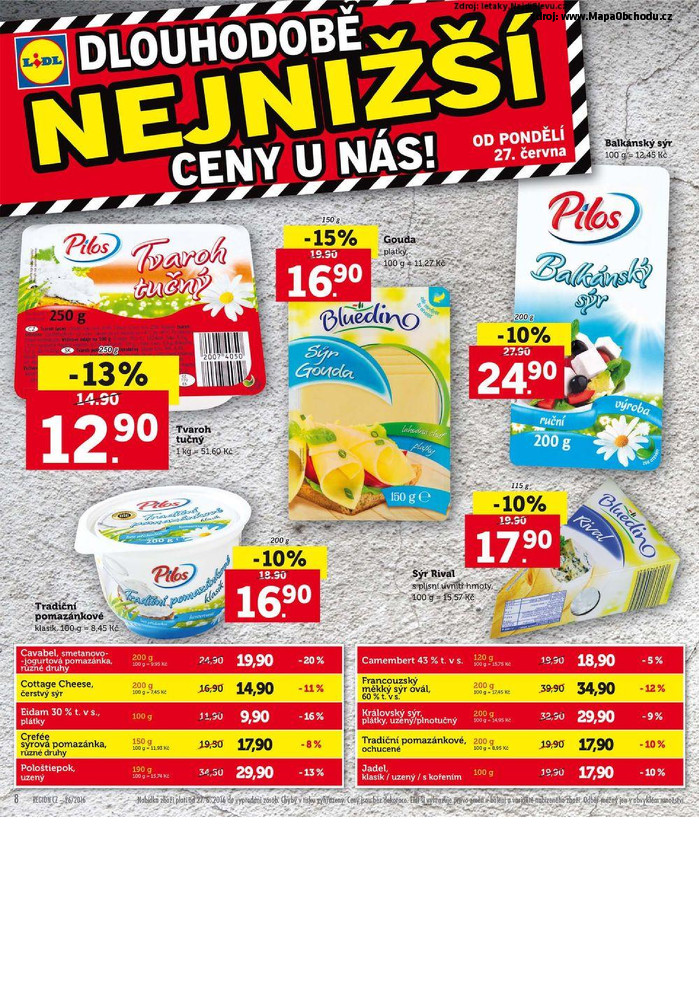 Stránka č. 8 - Akční leták Lidl