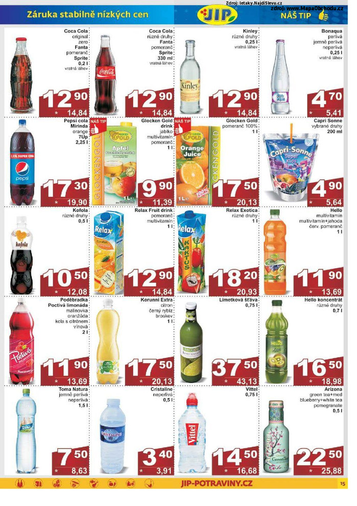 Stránka č. 15 - Akční leták JIP Cash and Carry