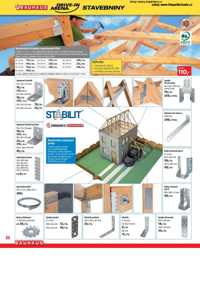 Stránka č. 22 - Akční leták Bauhaus