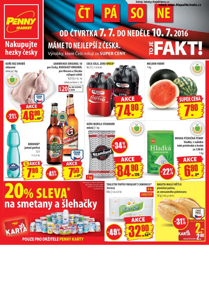 Stránka č. 1 - Akční leták Penny Market