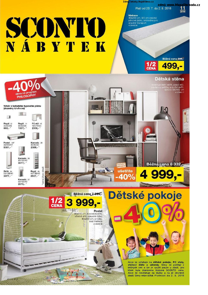 Stránka č. 1 - Akční leták Sconto