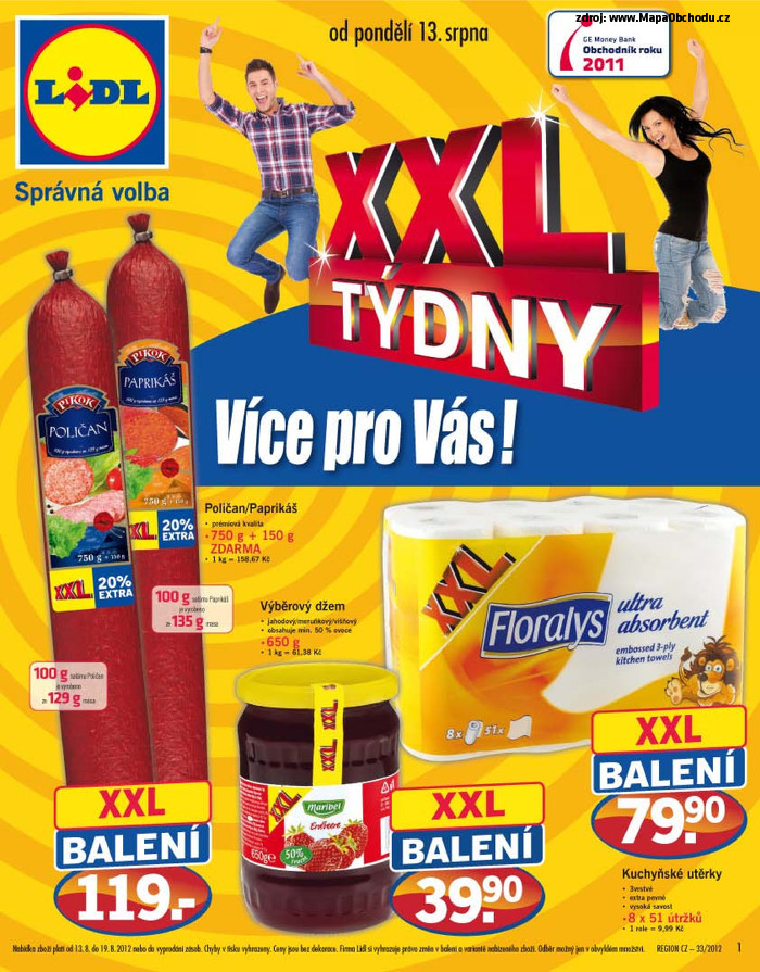 Stránka č. 1 - Akční leták Lidl