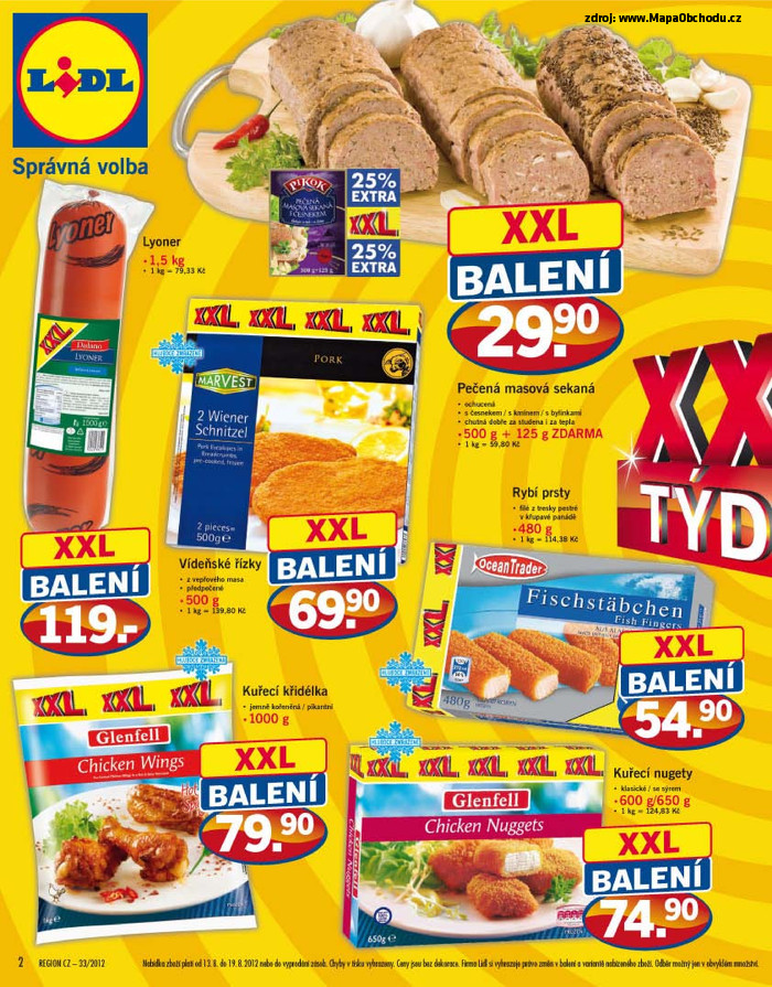 Stránka č. 2 - Akční leták Lidl