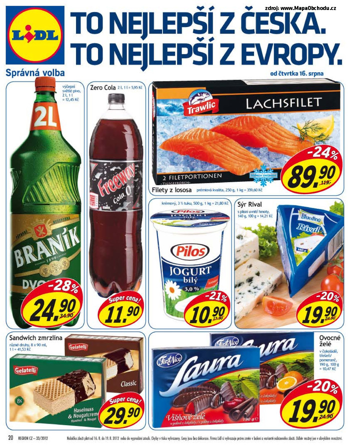 Stránka č. 20 - Akční leták Lidl