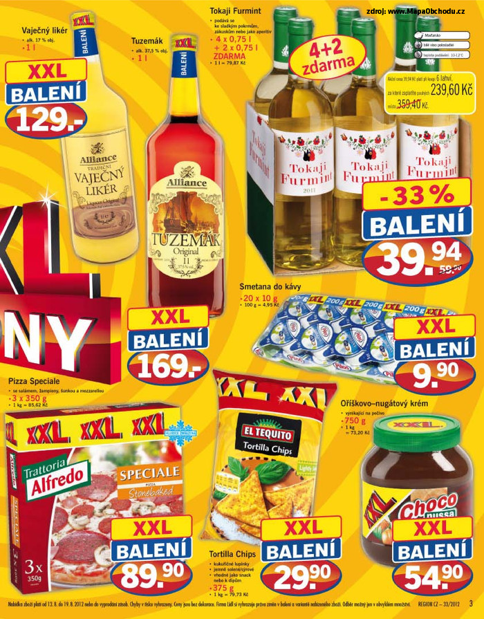 Stránka č. 3 - Akční leták Lidl