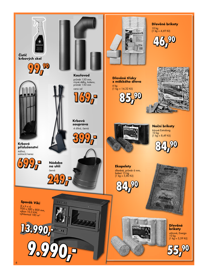 Stránka č. 6 - Akční leták Globus  Baumarkt