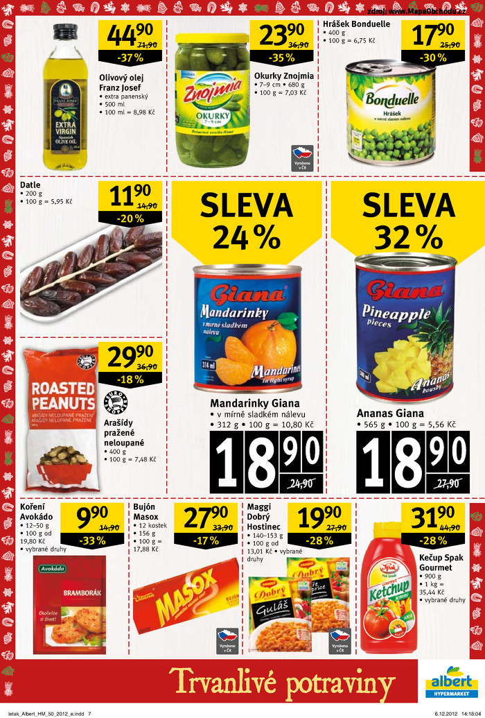 Stránka č. 7 - Akční leták Albert  Hypermarket