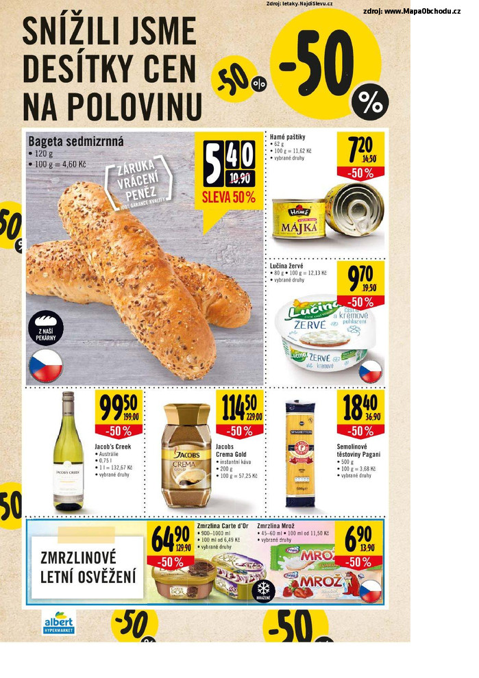 Stránka č. 2 - Akční leták Albert Hypermarket