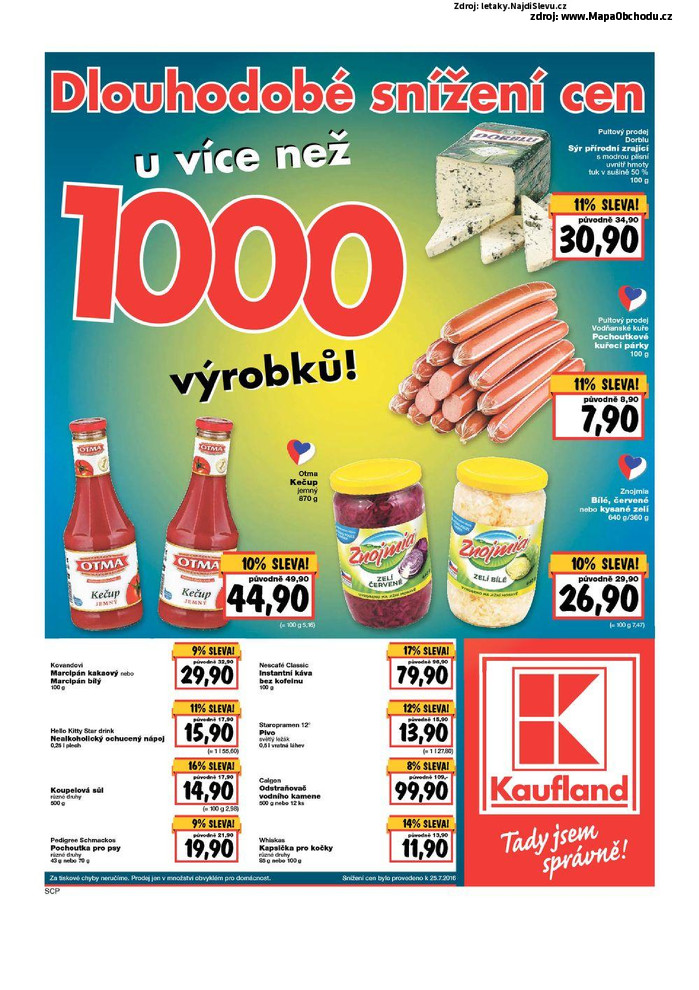 Stránka č. 3 - Akční leták Kaufland