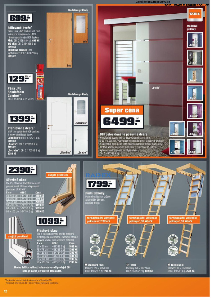 Stránka č. 12 - Akční leták OBI
