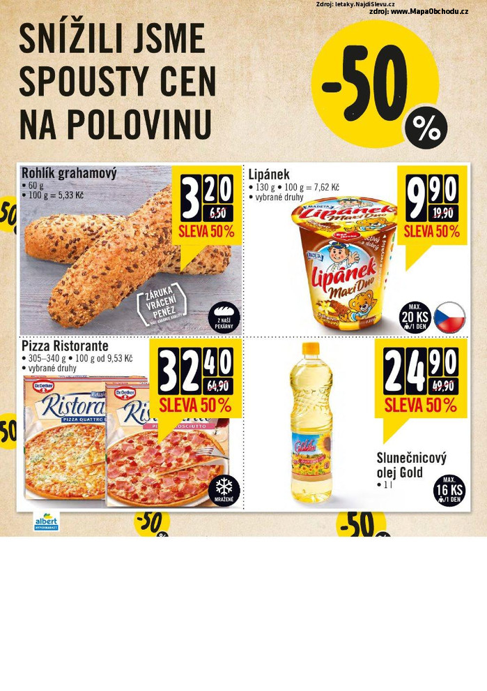 Stránka č. 2 - Akční leták Albert Hypermarket