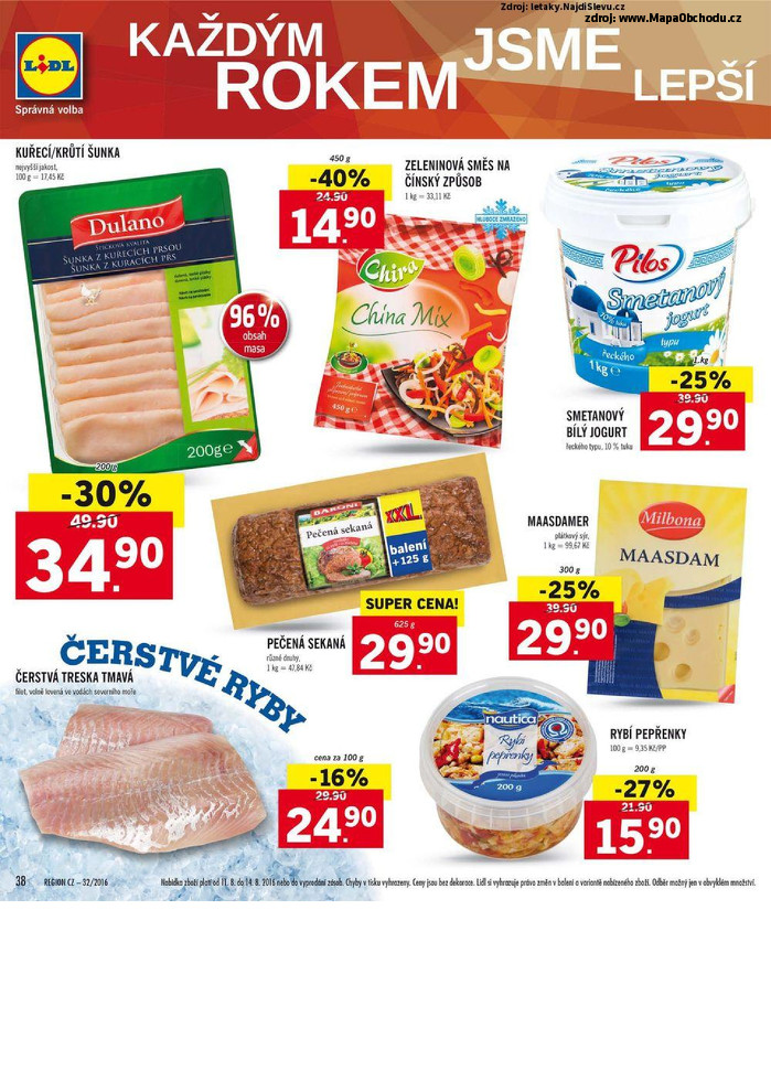 Stránka č. 38 - Akční leták Lidl