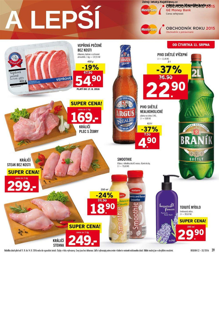 Stránka č. 39 - Akční leták Lidl