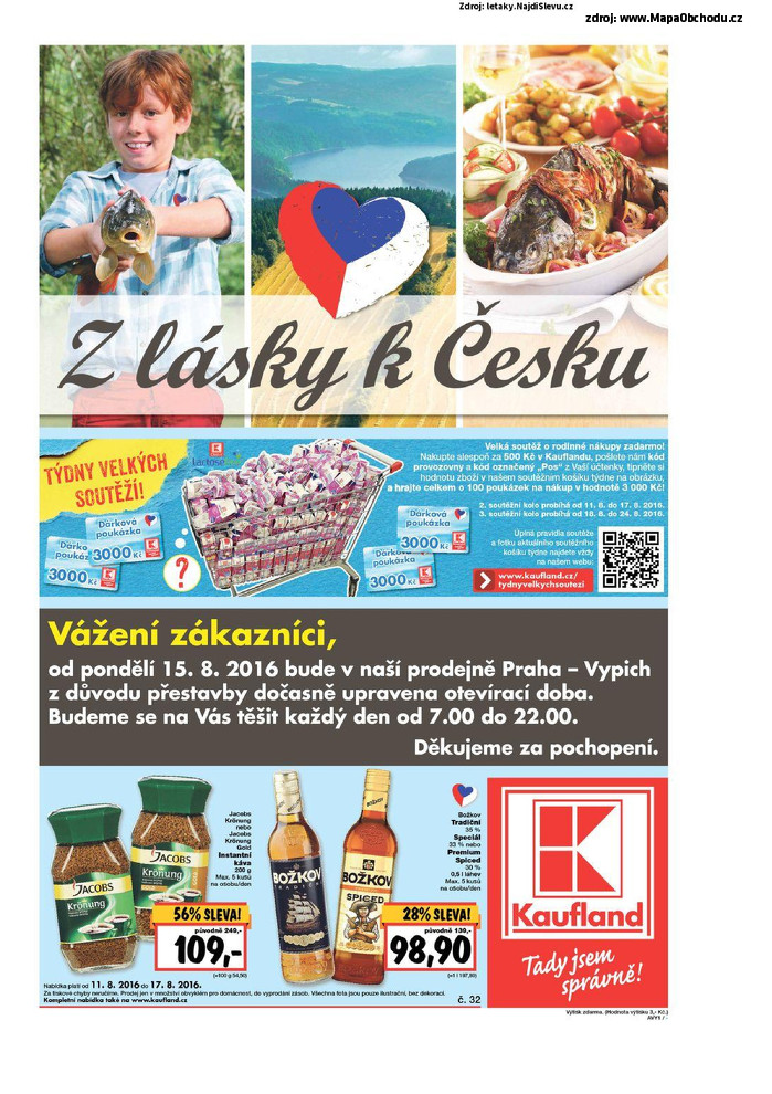 Stránka č. 1 - Akční leták Kaufland