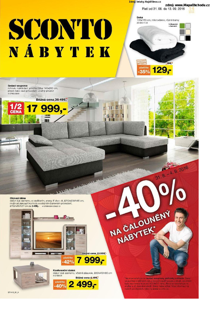 Stránka č. 1 - Akční leták Sconto