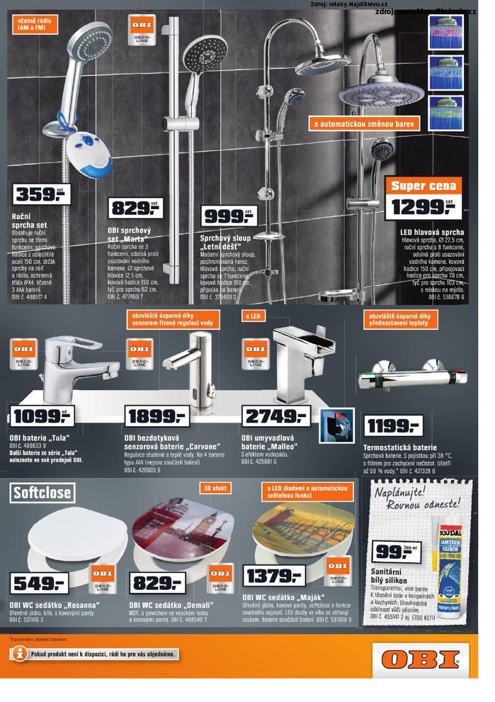 Stránka č. 23 - Akční leták OBI