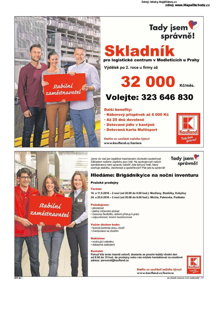 Stránka č. 39 - Akční leták Kaufland