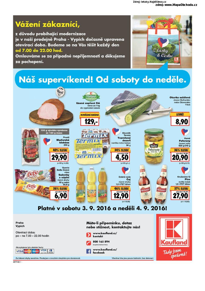 Stránka č. 40 - Akční leták Kaufland