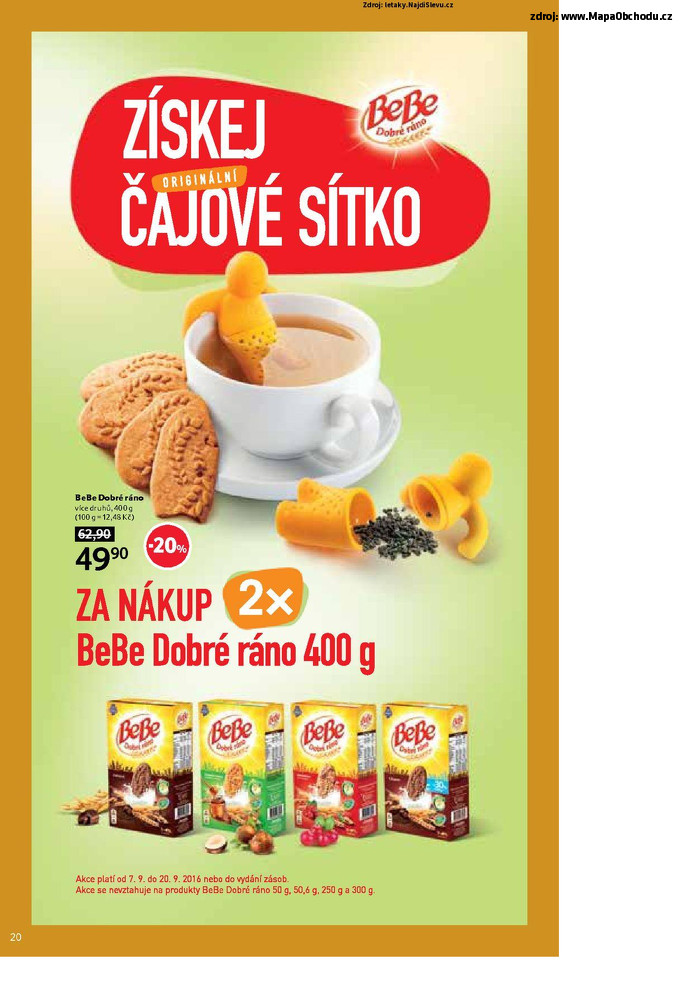 Stránka č. 20 - Akční leták Tesco Hypermarket