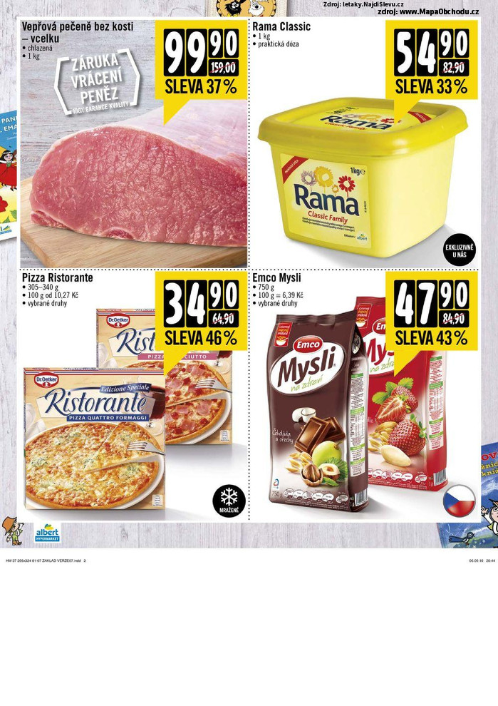 Stránka č. 2 - Akční leták Albert Hypermarket