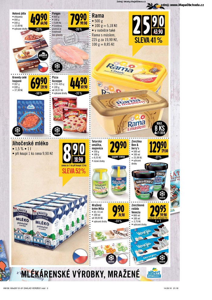 Stránka č. 5 - Akční leták Albert Hypermarket