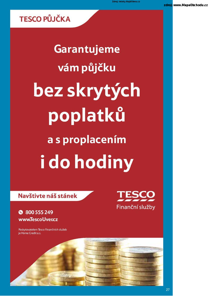 Stránka č. 27 - Akční leták Tesco Hypermarket