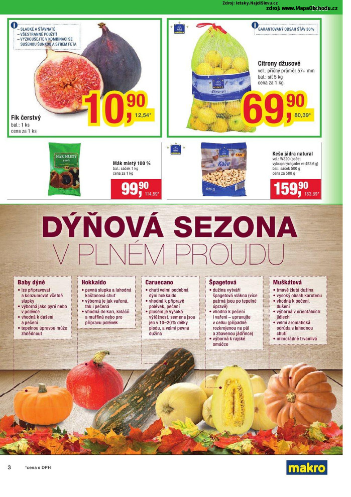 Stránka č. 3 - Akční leták Makro Gastronomie