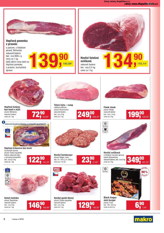 Stránka č. 5 - Akční leták Makro Gastronomie