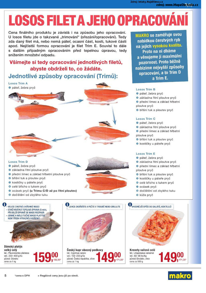 Stránka č. 5 - Akční leták Makro Potraviny