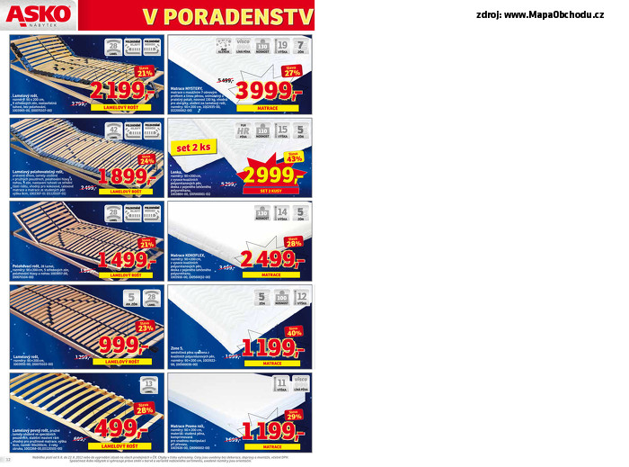Stránka č. 12 - Akční leták ASKO nábytek