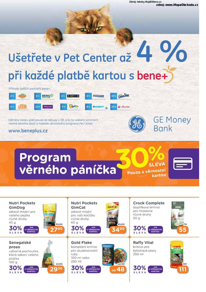 Stránka č. 4 - Akční leták Pet Center