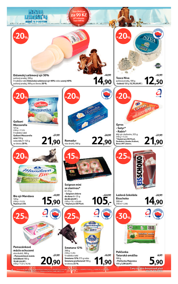 Stránka č. 6 - Akční leták Tesco  Hypermarket