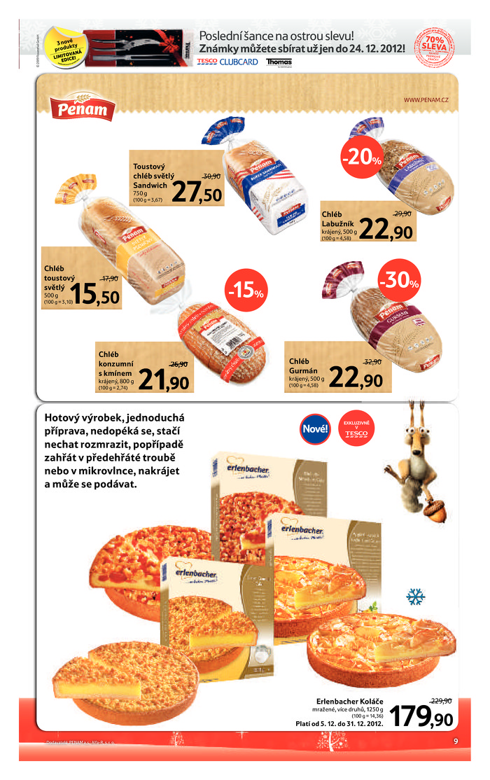 Stránka č. 9 - Akční leták Tesco  Hypermarket