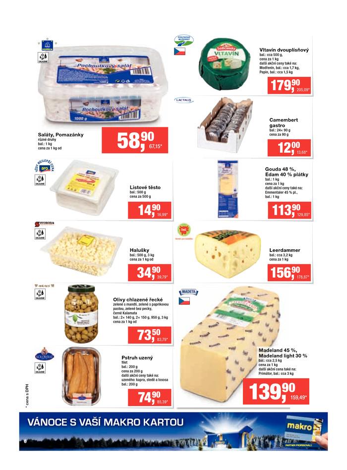 Stránka č. 10 - Akční leták Makro  Čerstvé potraviny