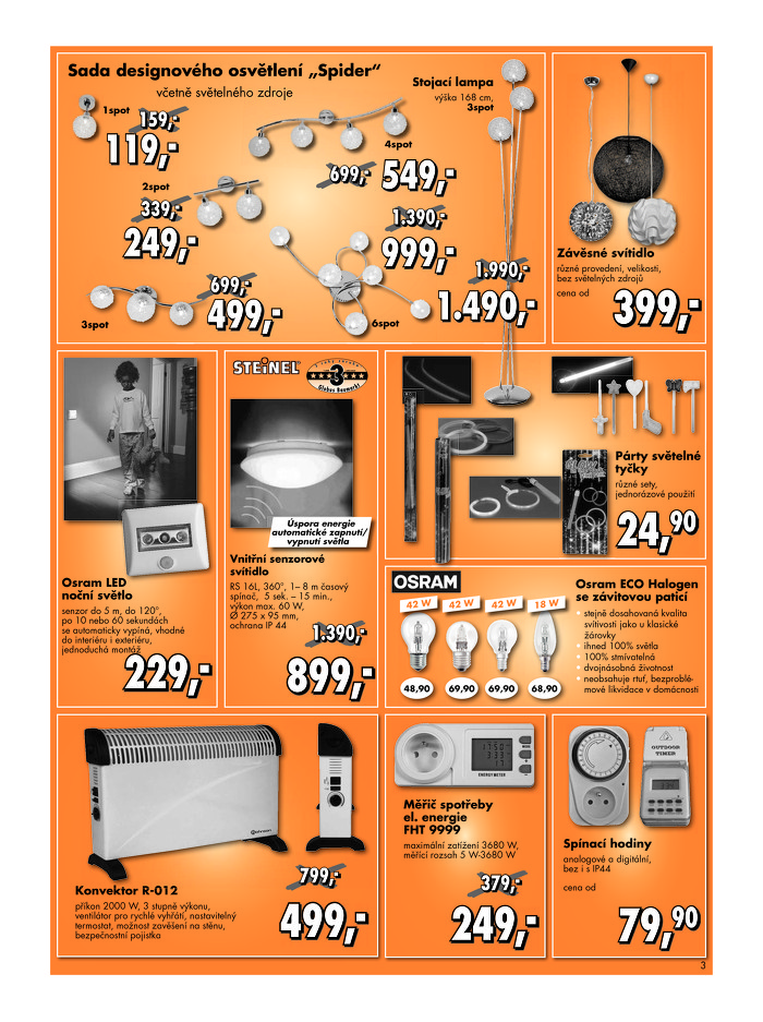 Stránka č. 3 - Akční leták Globus  Baumarkt