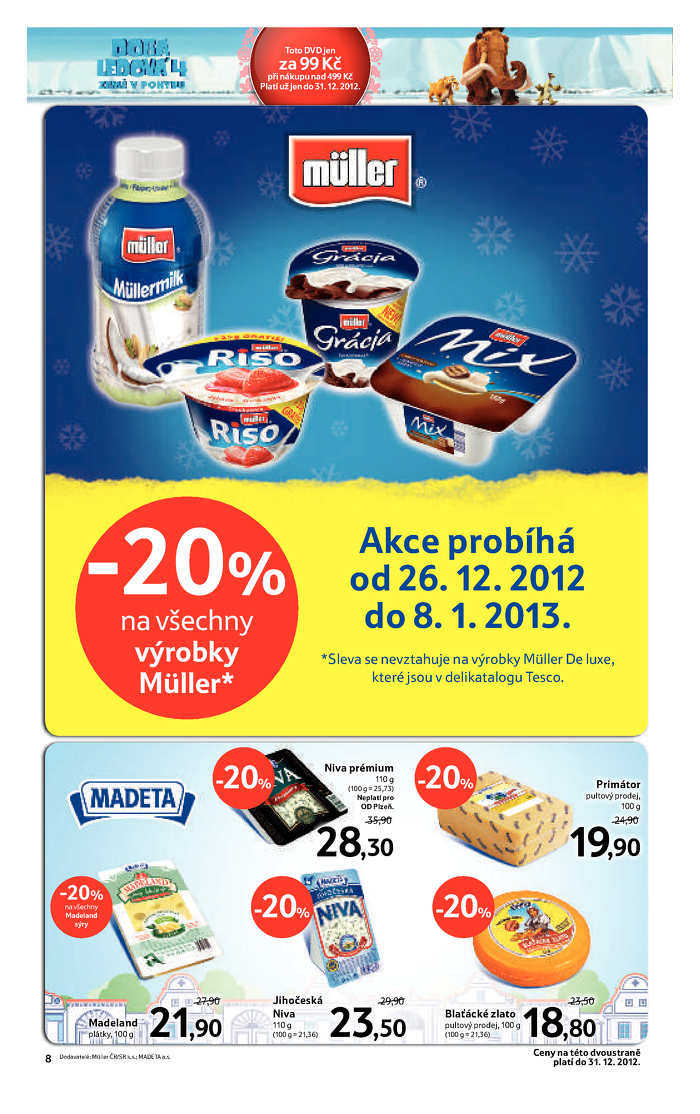 Stránka č. 8 - Akční leták Tesco  Hypermarket