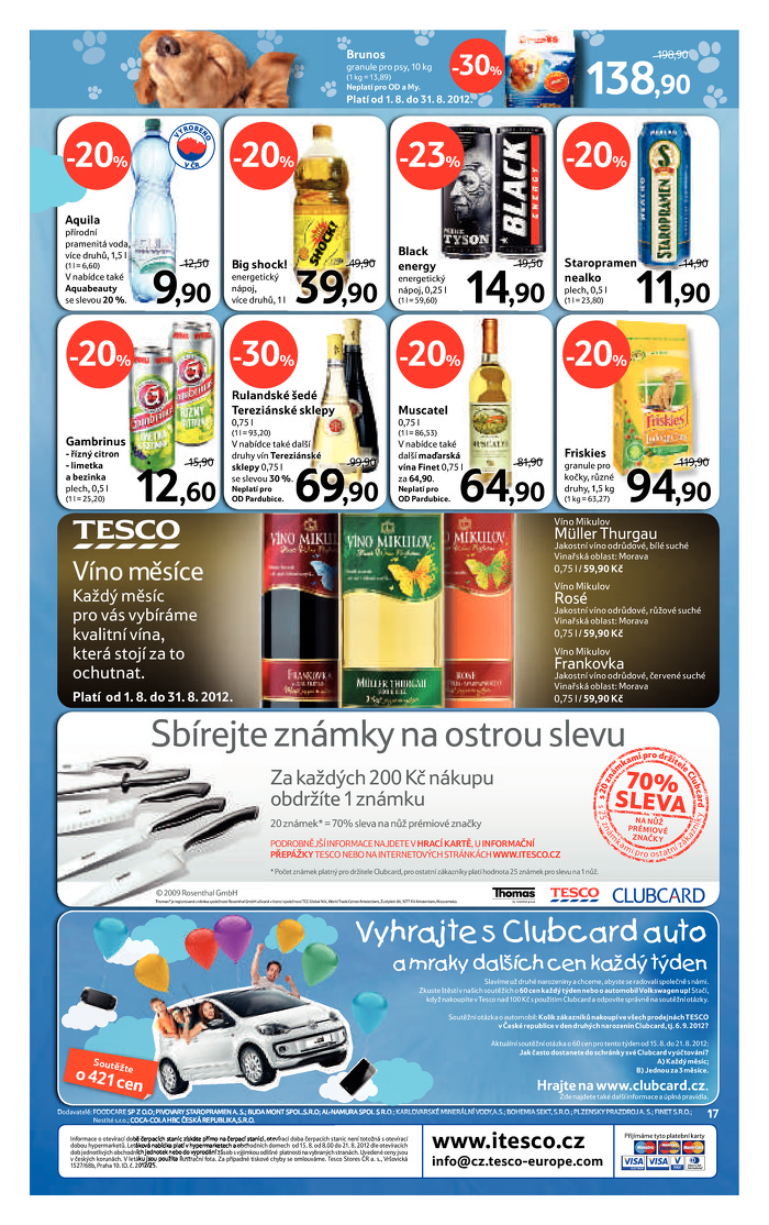 Stránka č. 17 - Akční leták Tesco  Hypermarket