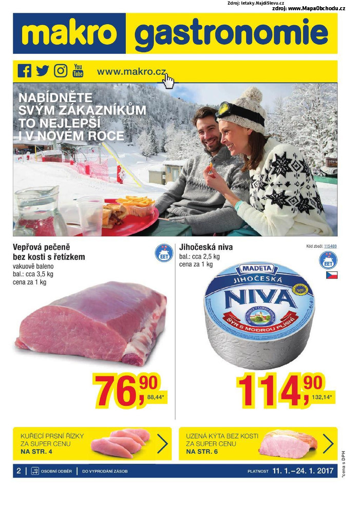 Stránka č. 1 - Akční leták Makro Gastronomie