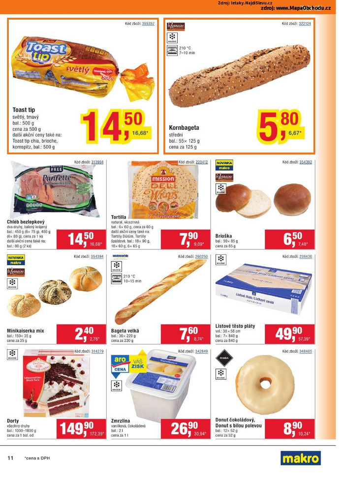 Stránka č. 11 - Akční leták Makro Gastronomie