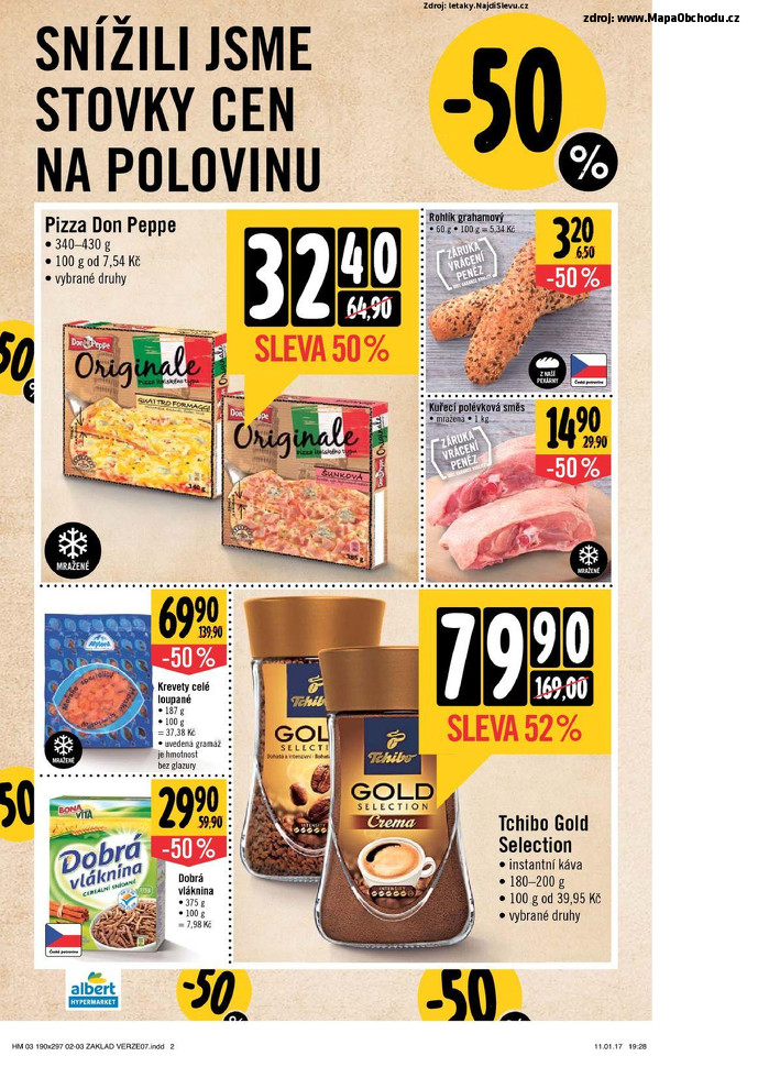 Stránka č. 2 - Akční leták Albert Hypermarket