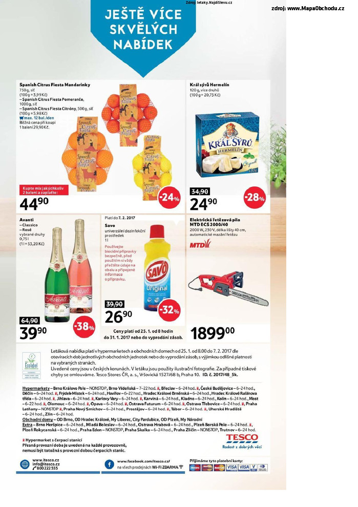 Stránka č. 24 - Akční leták Tesco Hypermarket