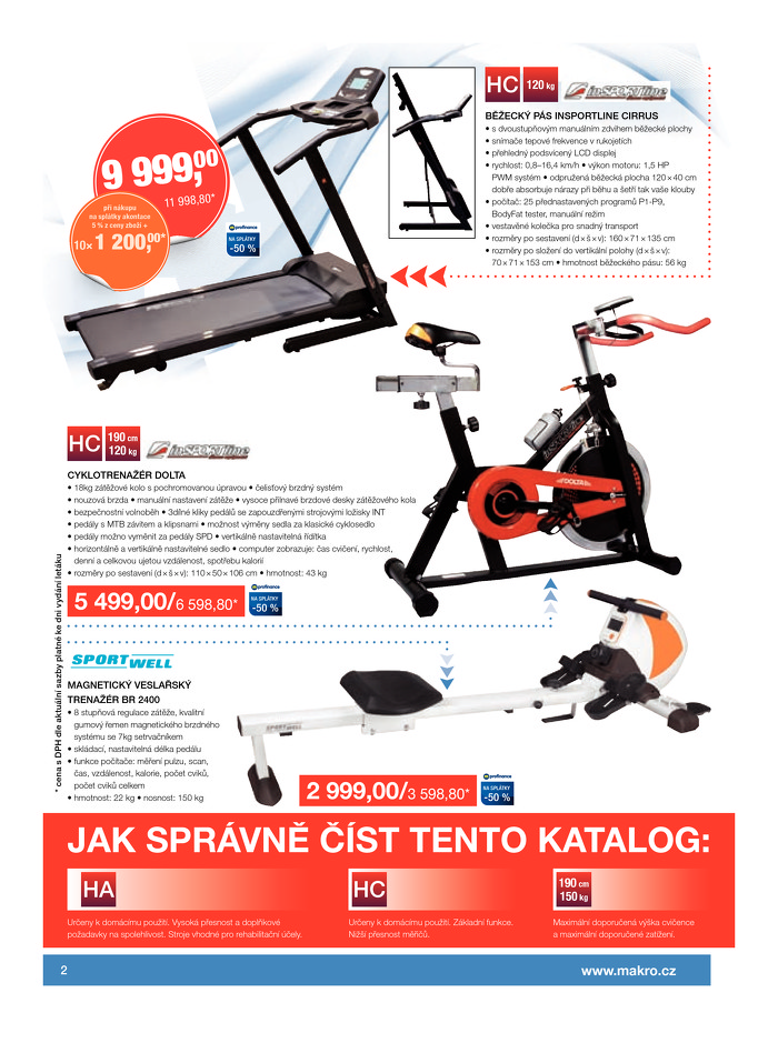 Stránka č. 2 - Akční leták Makro  Fitness