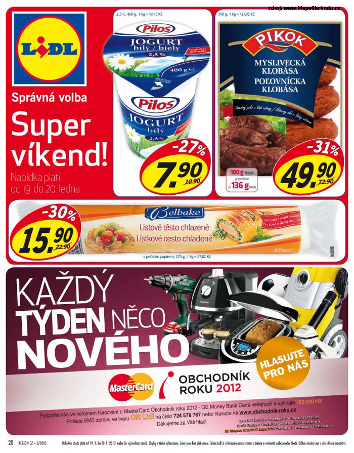 Stránka č. 20 - Akční leták Lidl XXL Týdny